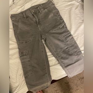 AE High Rise Gray Jeggings